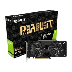 Placa de Vídeo Palit NVIDIA GeForce GTX 1660 Dual | R$3499