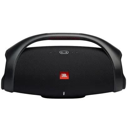 Caixa De Som Portátil Jbl Boombox 2 Com Bluetooth Ipx7 Partyboost 80W Preto Bivolt