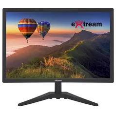 Monitor Extream 19 Polegadas, Led, HD, 5ms, HDMI, VGA, Vesa, Ajuste De Angulo