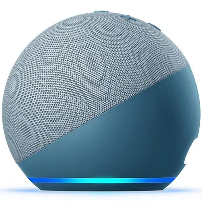 Smart Speaker Amazon Echo Dot 4ª Geração com Alexa – Azul | R$ 265