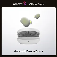 Amazfit fones de ouvido powerbuds com monitor de frequência cardíaca