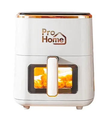 Fritadeira Elétrica Air Fryer Pro Home SuperFry, 100% Digital, Com Visor, 5.5L, 110V, Branca