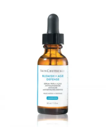 [Loja Física - João Pessoa/PB] Sérum Facial Antioleosidade e Antiacne SkinCeuticals Blemish + Age Defense 30ml + Silymarin CF 4ml