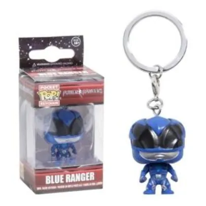 Chaveiro Pocket Pop Funko Power Rangers - Blue Ranger R$23
