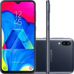 Samsung Galaxy M10 32GB, 1x no cartão (+ R$ 89,88 de cashback com AME)