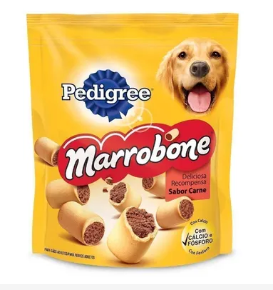 Biscoito para Cães Marrobone Pedigree 500g | R$10