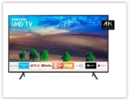 [Reembalado] Smart TV Led 43" Samsung Ultra HD 4k 43NU7100 | R$ 1439