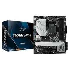 Placa-Mãe ASRock X570M Pro4 | R$1.599