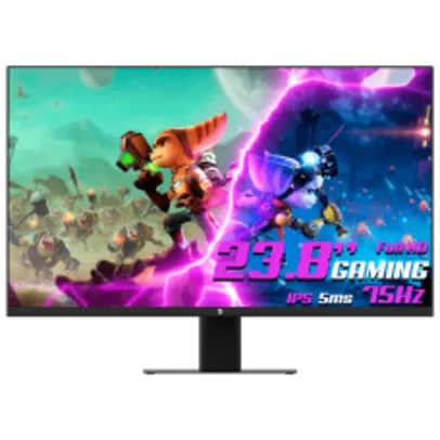 Monitor Gamer Ninja Byakugan, 23,8";, Full HD, 75Hz, IPS, FreeSync, HDMI/VGA/DP, MGN-005-23