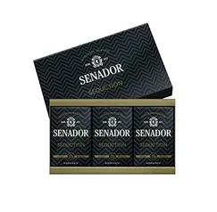 (R$8,71 Super) Estojo 3 Sabonetes Senador Seduction, de 130G Cada., Senador