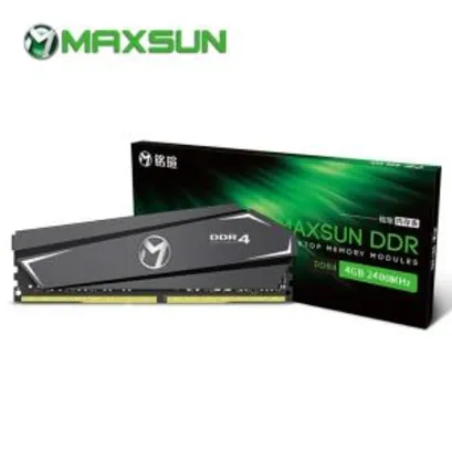 Memória RAM Maxsun DDR4 4/8/16 GB | R$89