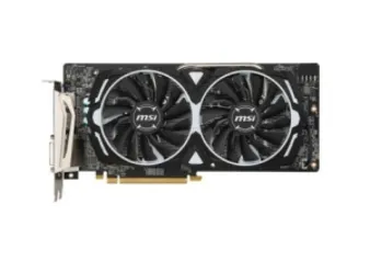 Placa de vídeo MSI RADEON RX 480 4GB por R$899