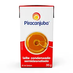 Leite Condensado Semidesnatado, Piracanjuba 395g