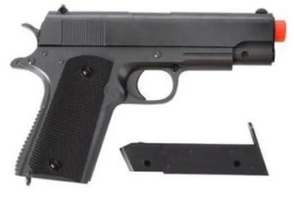 Pistola de Airsoft CYMA ZM04 6mm Frete grátis 65m/s - R$ 50