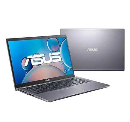 Notebook ASUS X515JA-BR2750W INTEL CORE I3 1005G1 / 4 GB / 256 GB/Windows 11 Home/Cinza