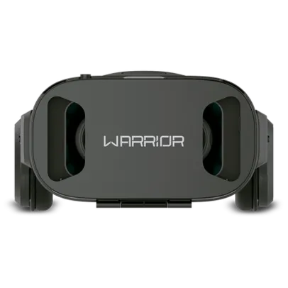 [AME R$ 97,50] Óculos Realidade Virtual 3D Gamer Hedeon com Fone de Ouvido Preto Warrior  - JS086