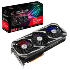 Placa de Vídeo ASUS ROG STRIX Radeon RX 6800, 16GB, GDDR6, FSR, Ray Tracing, ROG-STRIX-RX6800-O16G-G