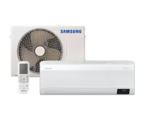 Ar-condicionado Split Inverter Samsung WindFree Sem Vento 12.000 BTUs Quente e Frio AR12ASHABWKNAZ Branco 220V