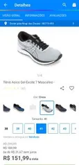 Tênis Asics Gel-Excite 7 Masculino