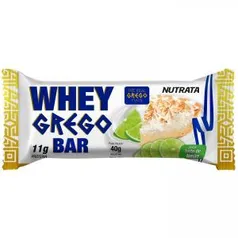 Bar Whey Grego Nutrata Torta Limão R$4