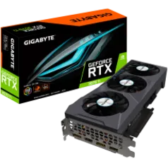 Placa de Vídeo Gigabyte Eagle NVIDIA GeForce RTX 3070 Ti, OC, LHR, 8G, GDDR6X, DLSS, Ray Tracing, GV