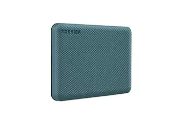 HD Externo Portátil Toshiba 1TB Canvio Advance USB 3.0 Verde - HDTCA10XG3AA