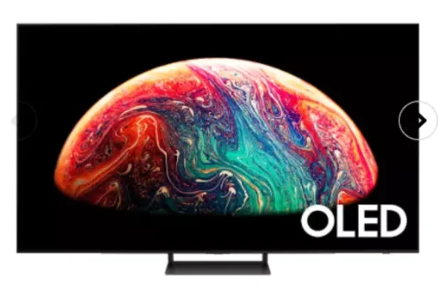 Samsung Smart TV 55" OLED 4K 55S90C 2023, Painel de Pontos Quanticos, Painel até 144hz, Processador  + BRINDE