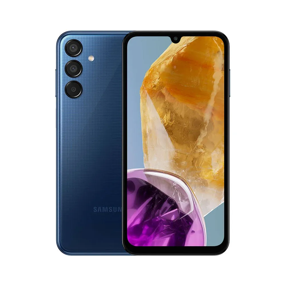 Imagem do produto Celular Samsung Galaxy M15 5G, 6.000mAh, Câmera Tripla Até 50MP, 128GB - Azul Escuro