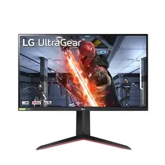 Monitor Gamer LG UltraGear 27 Full HD, 144Hz, 1ms, IPS, HDMI e DisplayPort, HDR 10, 99% sRGB, FreeSync Premium, VESA