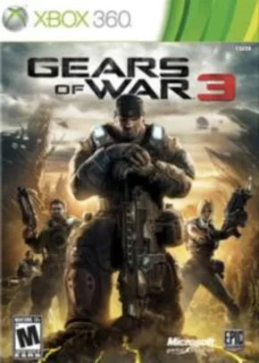 Gears of War 3 Xbox 360/One - Mídia Digital - R$5