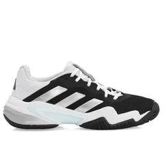 Tênis Adidas Barricade 13 Preto Cinza e Branco