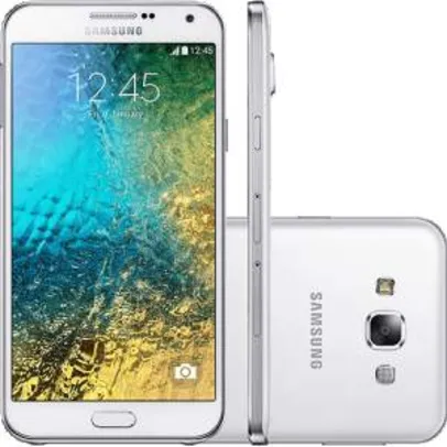 [Submarino] ​Smartpho​ne Samsung Galaxy E7 Dual Android 4.4 Tela 5.5" 16GB 13MP - Branco​ - R$723