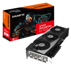 Placa De Vídeo Gigabyte AMD Radeon RX 7600 Gaming OC, 8GB