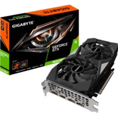 Placa de Video Gigabyte GeForce GTX 1660 Super OC 6G Dual, 6GB GDDR6, 128Bit, GV-N166SOC-6GD