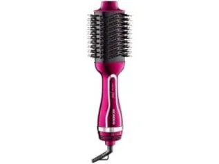 Escova Secadora Mondial 1200W com Íons - 3 Velocidades Chrome Pink ES-04 | R$ 160