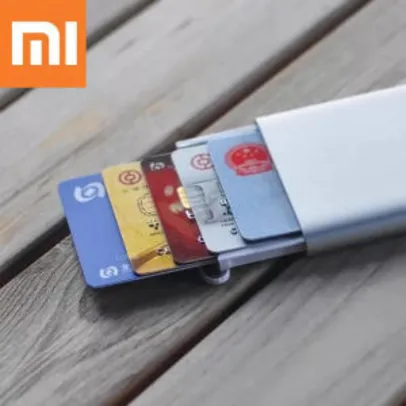 Xiaomi MIIIW Porta-Cartões Automático de Alumínio