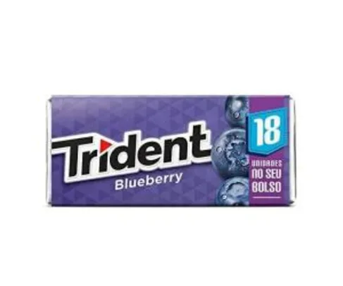 [PRIME] Goma de Mascar Blueberry 18S Trident 30,6g | R$ 3