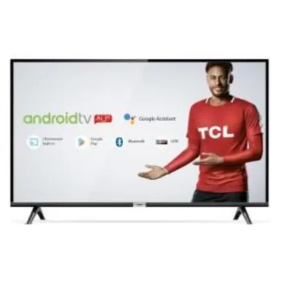 Smart TV TCL 32" LED HD Android TV 32S6500FS | R$899