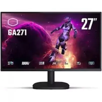 Monitor Gamer Cooler Master GA271, 27 Pol, QHD (2K), 1ms, 100Hz, HDR, FreeSync, CMI-GA271-BR