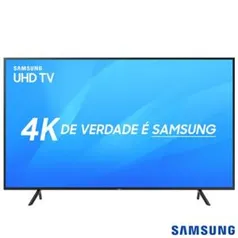 Smart TV UHD 4K Samsung LED 49” com Solução Inteligente de Cabos, HDR Premium e Plataforma Smart Tizen | R$2.260