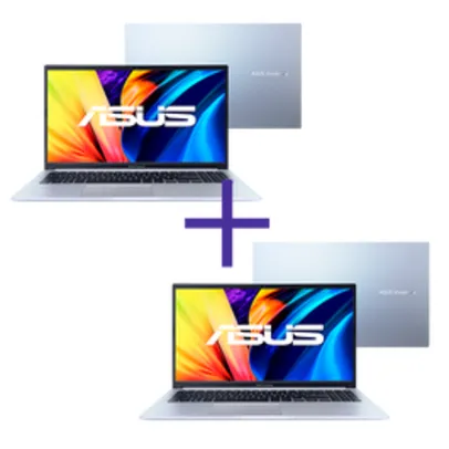 Notebook ASUS Vivobook X1502ZA-BQ1758W Icelight Silver + Notebook ASUS Vivobook M1502IA-EJ252 Icelight Silver