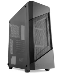 Gabinete Gamer Aigo DarkFlash Pollux Preto Lateral Acrilico | R$199