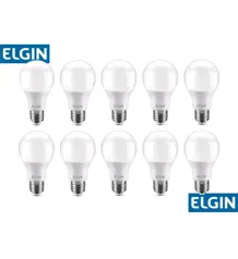 [MAGALUPAY] Kit com 10 lâmpadas 9W LED Elgin | R$43