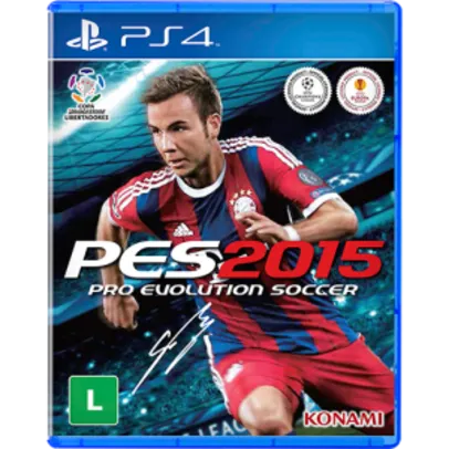 Pro Evolution Soccer 2015 - PS4 R$ 12,00