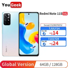 Smartphone Xiaomi Redmi Note 11s 5g 6GB 128GB