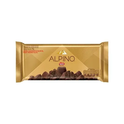 Barra de Chocolate Alpino Nestlé - 90g 