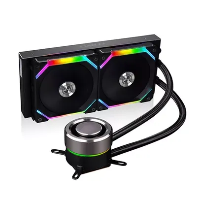 WATER COOLER LIAN LI GALAHAD AIO 240, UNI FAN SL EDITION, RGB, 240MM, PRETO