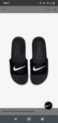 Chinelo Nike Kawa Slide Masculino | R$100