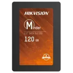 SSD Hikvision Minder, 120GB, Sata III, Leitura 460MBs e Gravação 360MBs, HS-SSD-Minder(S)/120G