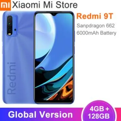 Smartphone Xiaomi Redmi 9T Global - 128GB | R$967